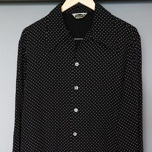 70s Polka Dot Rock And Roll Authentic Vintage